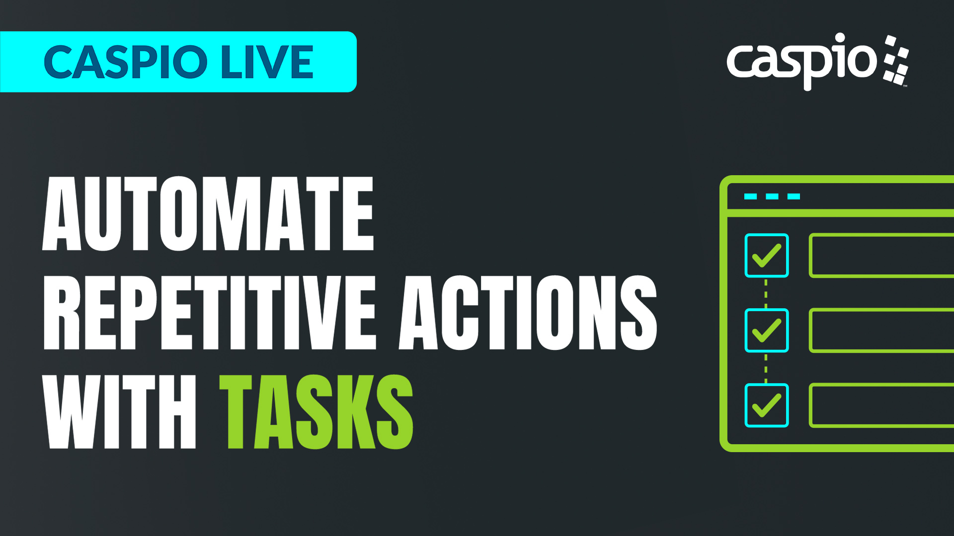 Automate Repetitive Actions With Tasks