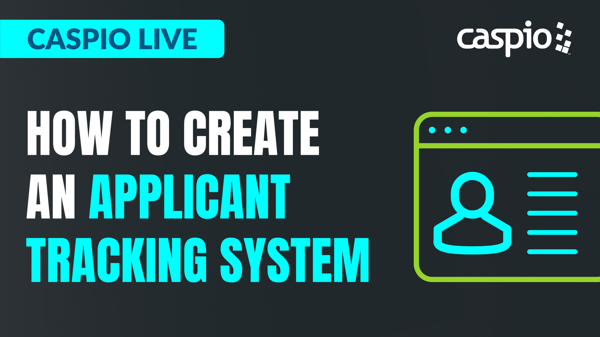 How To Create an Applicant Tracking System