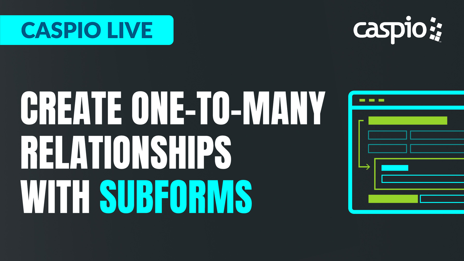 Create One-to-Many Relationships With Subforms