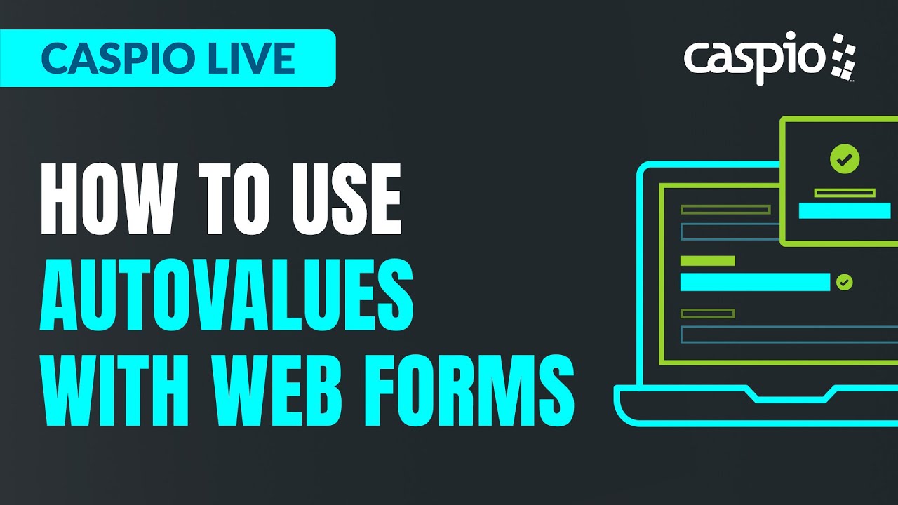 How To Use AutoValues With Web Forms