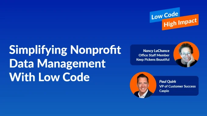 Simplifying Nonprofit Data Management With Low Code