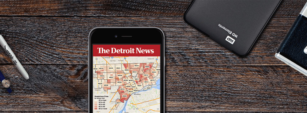 Showcase: Data Visualization Reveals Extent of Detroit&#8217;s Arson Epidemic