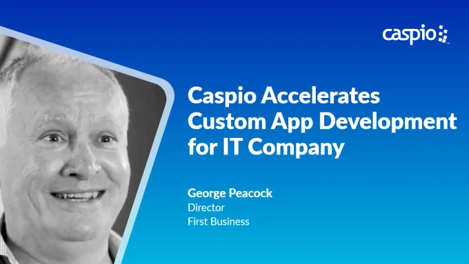 Image of Caspio Accelerates Custom App Development for IT Company