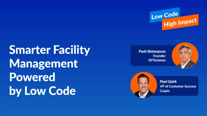 Smarter Facility Management Powered by Low Code