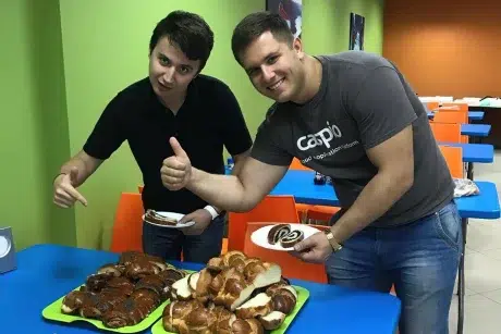Images of Caspio's global team