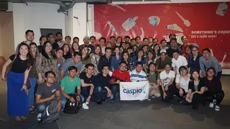 Images of Caspio's global team