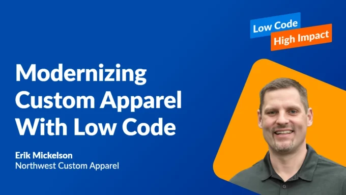 Image of Modernizing Custom Apparel With Low Code