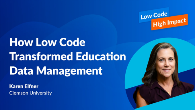 How Low Code Transformed Education Data Management