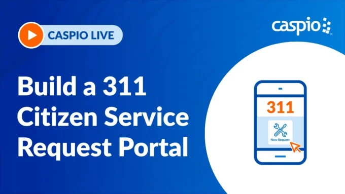 Build a 311 Citizen Service Request Portal