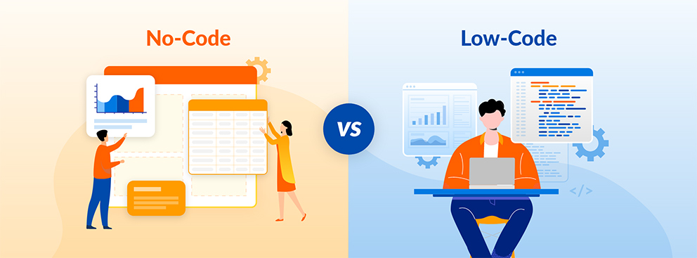 No-Code vs. Low-Code: What’s the Difference? No-Code vs. Low-Code: Key Differences & How to Choose Banner