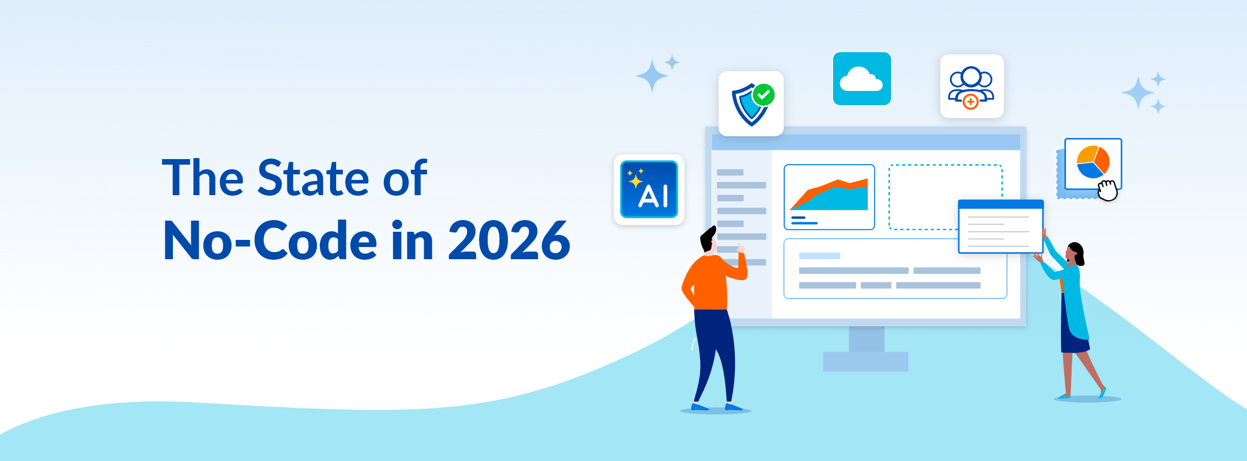 The State of No-Code in 2026 Banner