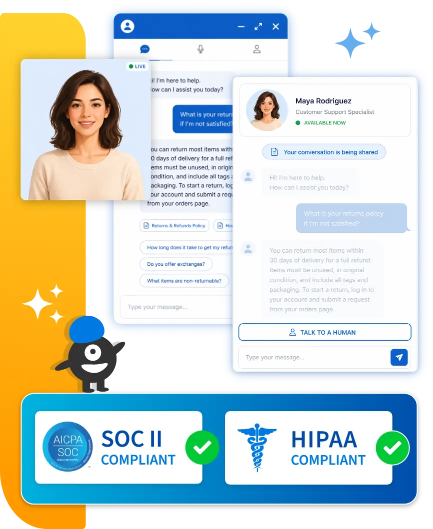 Caspio's HIPAA, SOC 2 Type II, and GDPR compliance certifications