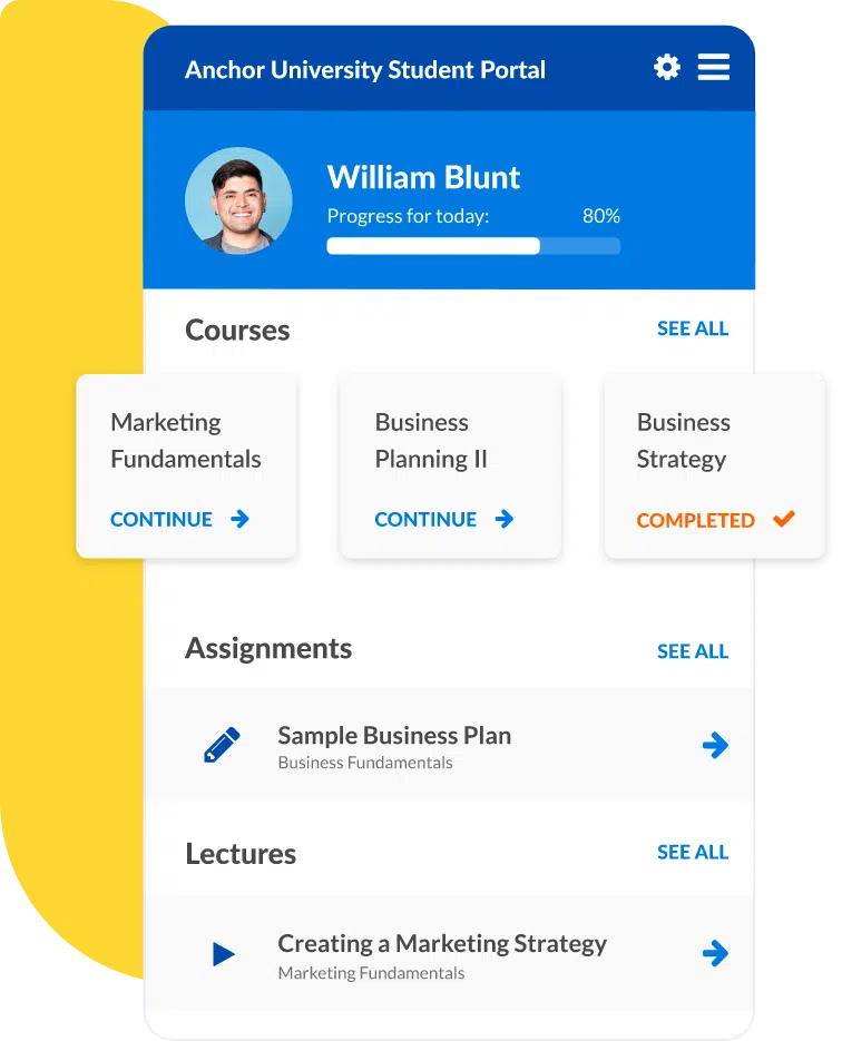 Student database management system